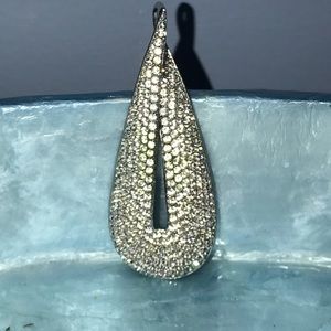 🆕Lia Sophia Crystal teardrop slider for necklace